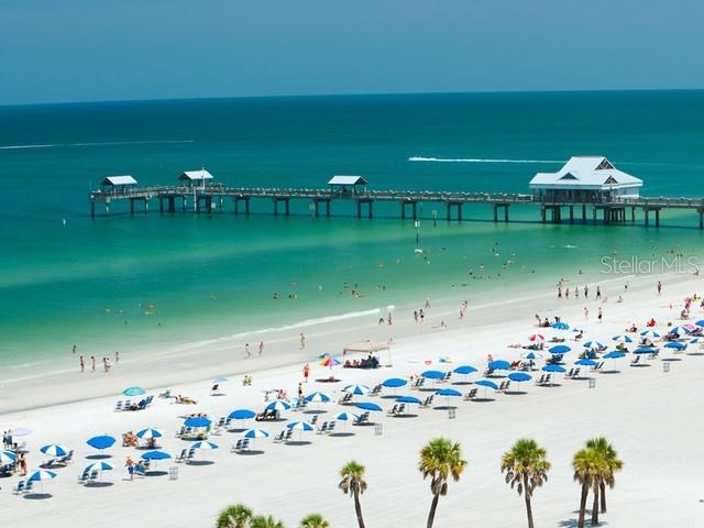 1029 10th Street Northwest, Unit B Largo, FL 33770 - Photo 19 of 20 a view of an ocean from a balcony