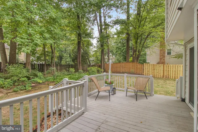 a view of a chair and tables