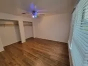 wooden floor in an empty room