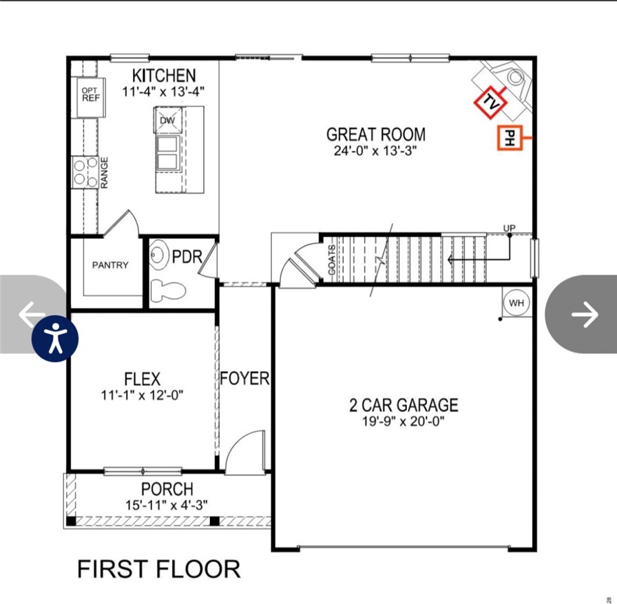 213 Millhone Way Pendleton, SC 29670 - Photo 25 of 25 A thoughtfully designed first-floor plan unfolds, featuring a spacious great room, a well-appointed kitchen with pantry, and a convenient two-car garage.