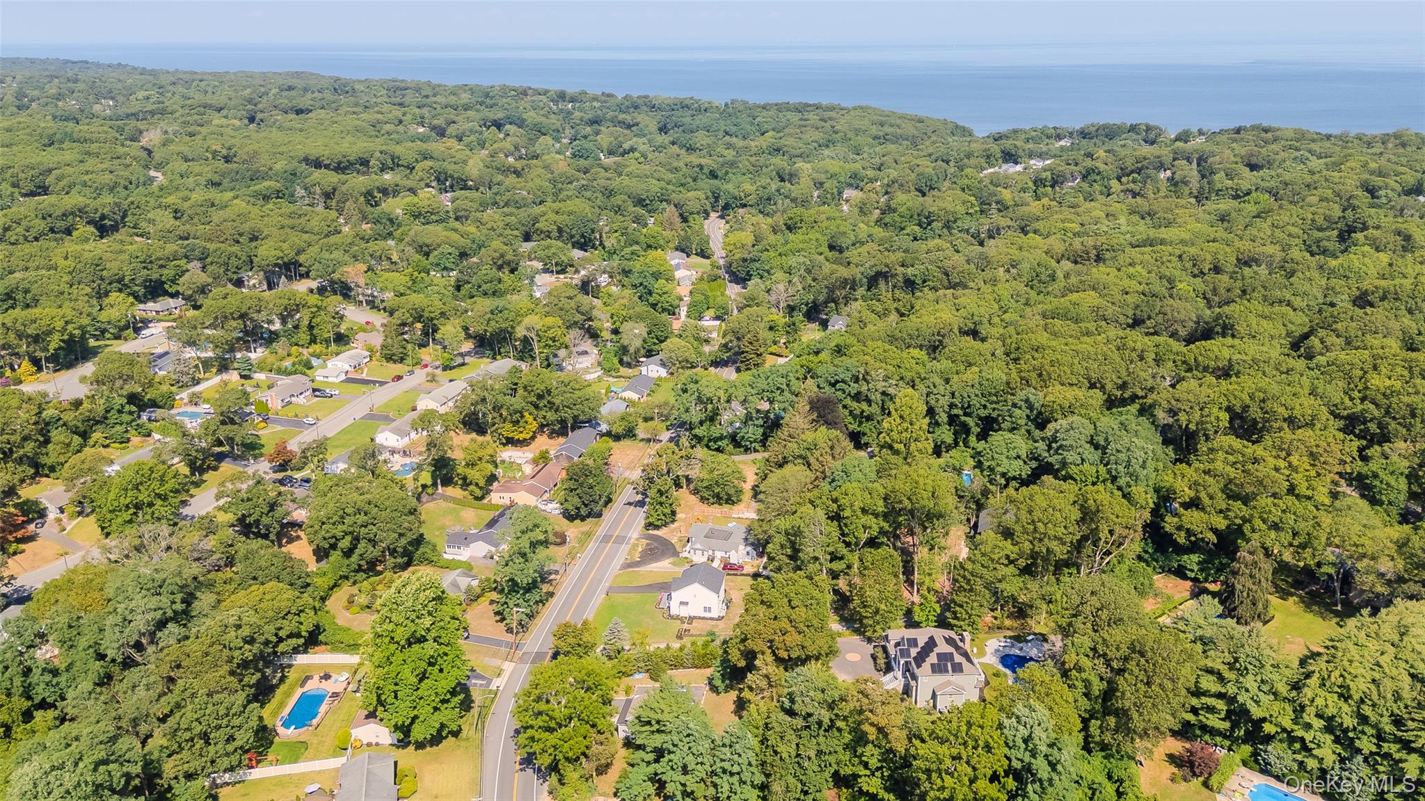 143 Rocky Point Landing Road Rocky Point, NY 11778 - Photo 37 of 43 a view of a green field with lots of bushes