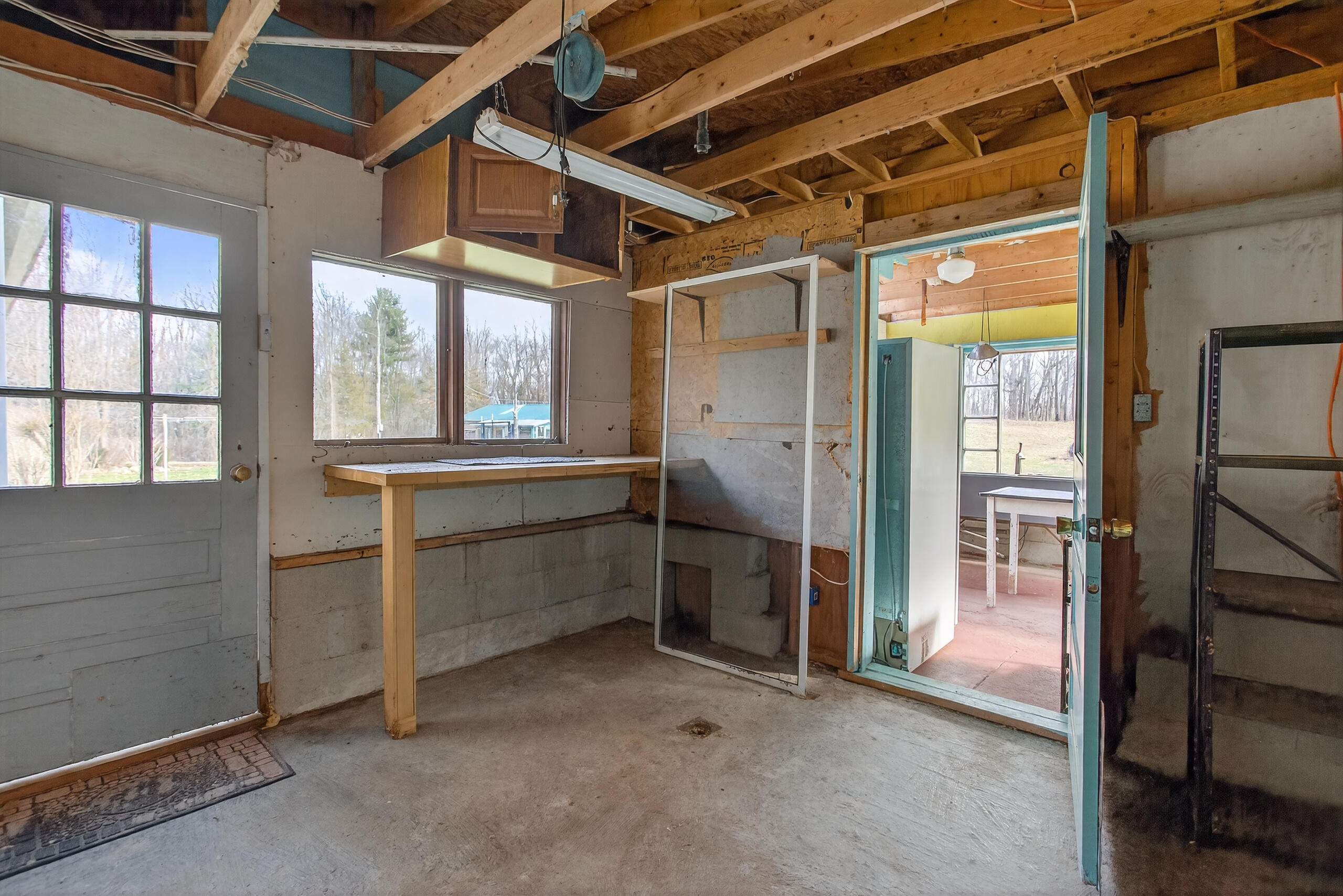 6246 Brooklyn Road Jackson, MI 49201 - Photo 42 of 72 Entrance from Canning Kitchen to Barn #2