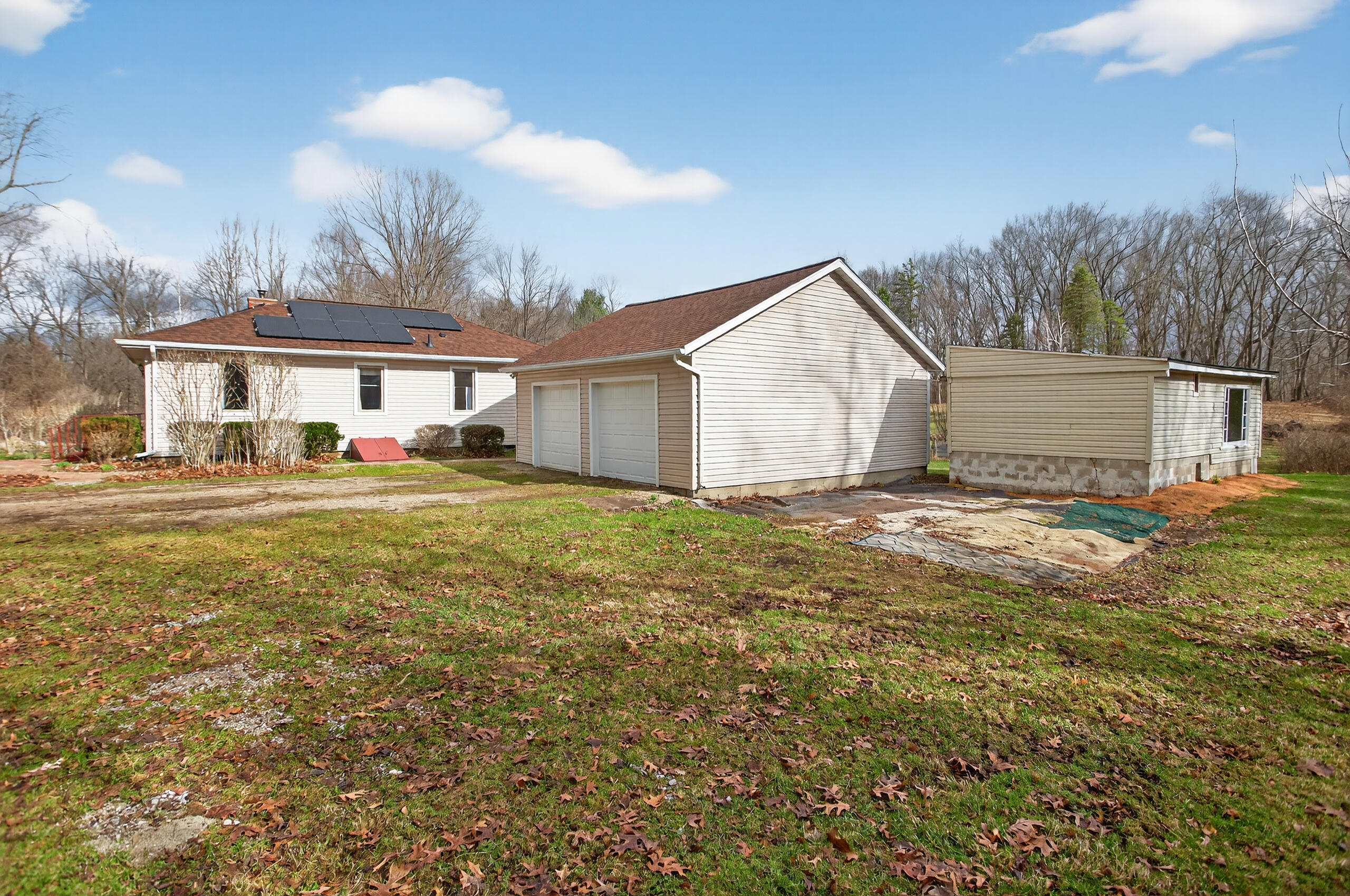 6246 Brooklyn Road Jackson, MI 49201 - Photo 5 of 72 Garage and Side of Canning Kitchen
