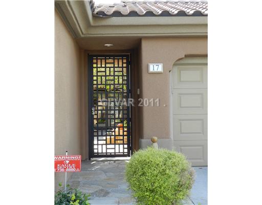 17 Kennesaw Road Henderson, NV 89052 - Photo 2 of 23 Other. courtyard iron gate