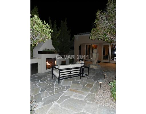 17 Kennesaw Road Henderson, NV 89052 - Photo 6 of 23 Patio/Deck. courtyard BBQ & fireplace