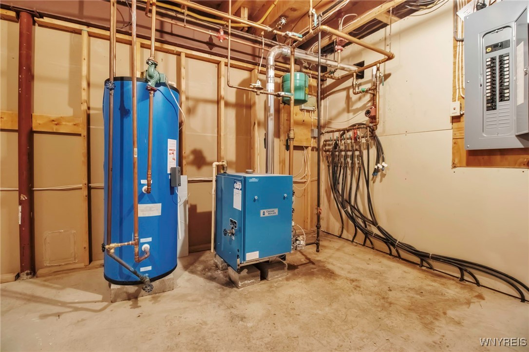 6963 Hillside Drive Pavilion, NY 14525 - Photo 27 of 48 Boiler and HWT for Main Home