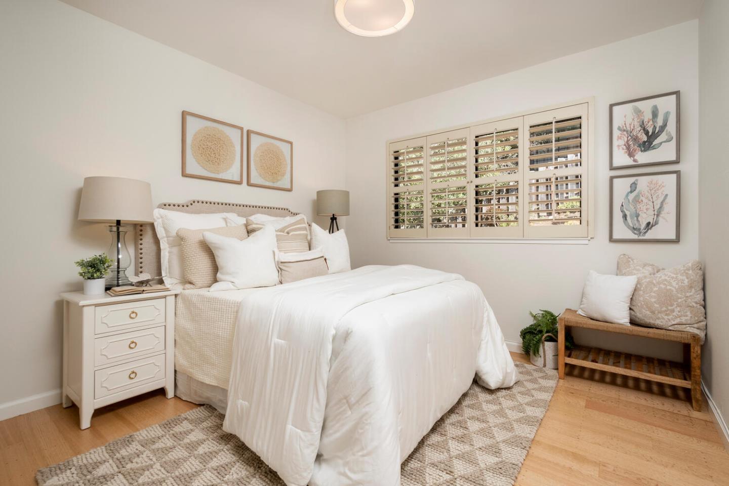 701 Canyon Drive Pacifica, CA 94044 - Photo 17 of 42 a bedroom with a bed and a couch