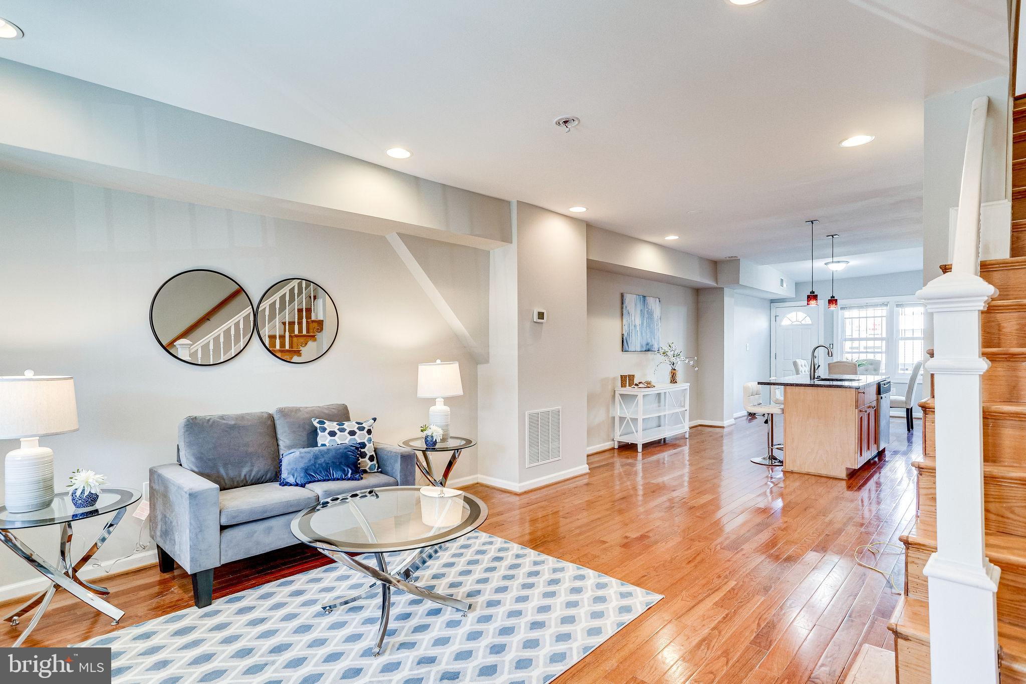 1928 Bennett Place Northeast Washington, DC 20002 - Photo 3 of 40 Gleaming hardwood floors!