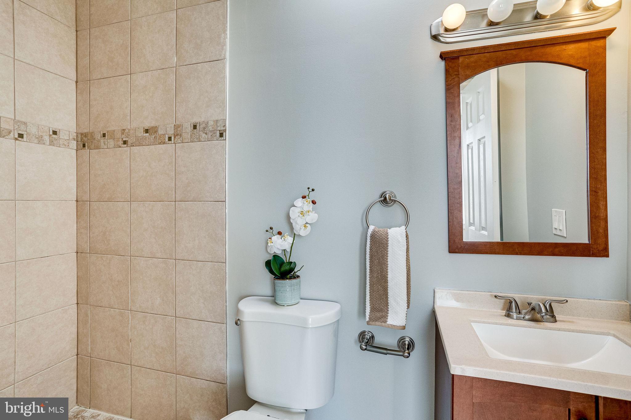 1928 Bennett Place Northeast Washington, DC 20002 - Photo 23 of 40 Upstairs bathroom in Bedroom #1