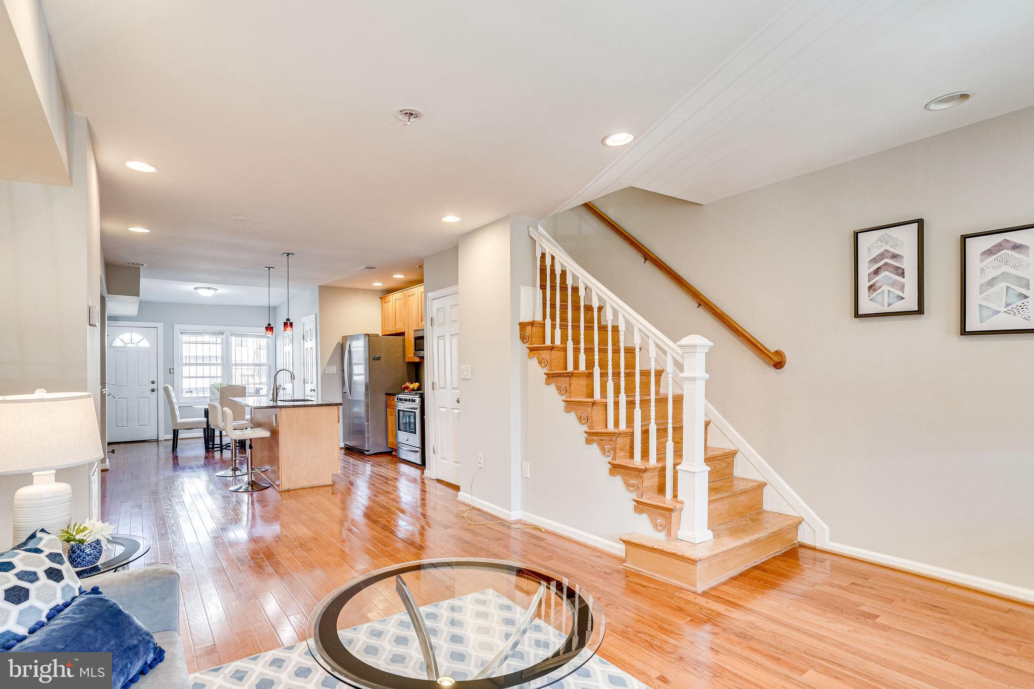 1928 Bennett Place Northeast Washington, DC 20002 - Photo 4 of 40 Gleaming hardwood floors!