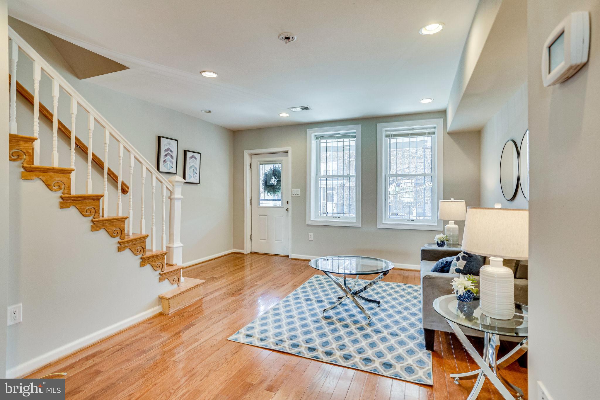 1928 Bennett Place Northeast Washington, DC 20002 - Photo 7 of 40 Gleaming hardwood floors!
