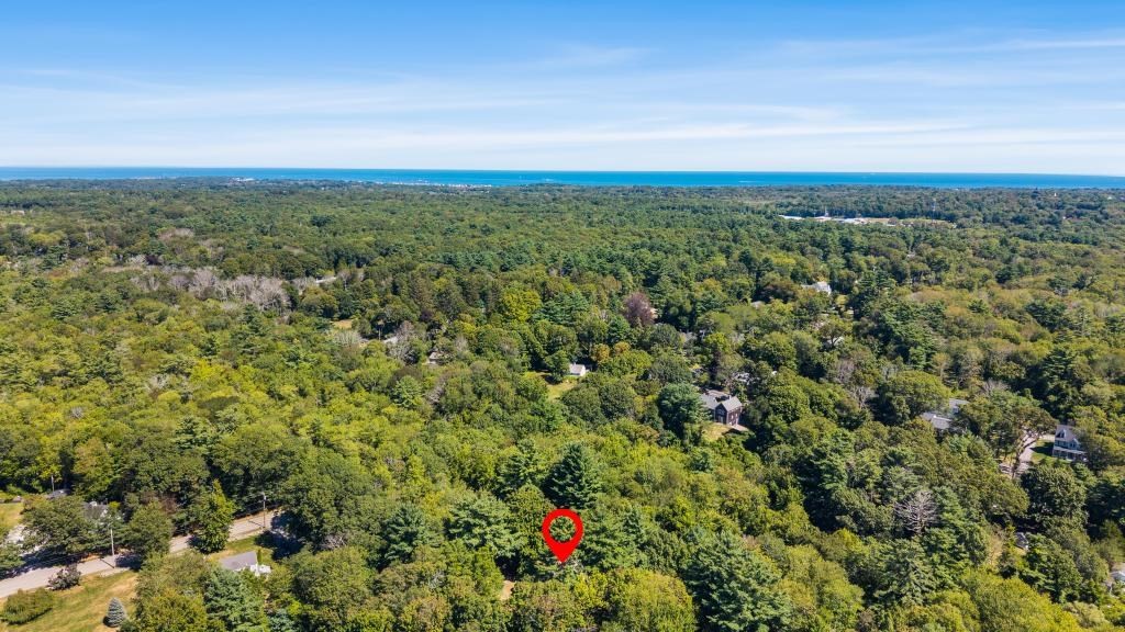 627 First Parish Road Scituate, MA 02066 - Photo 32 of 33 an aerial view of residential houses with outdoor space and trees
