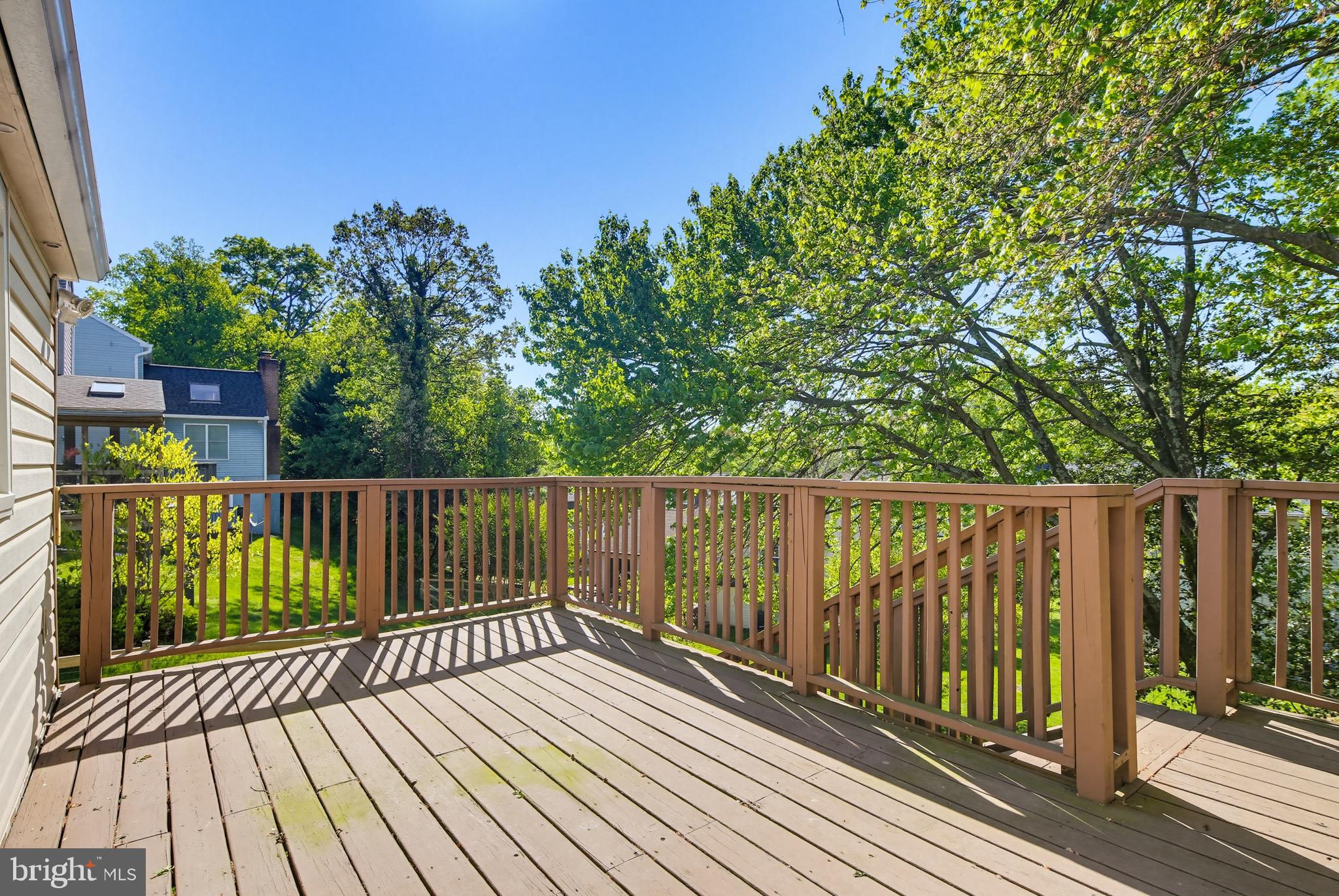 3067 Schubert Drive Silver Spring, MD 20904 - Photo 33 of 41 a view of balcony with wooden floor