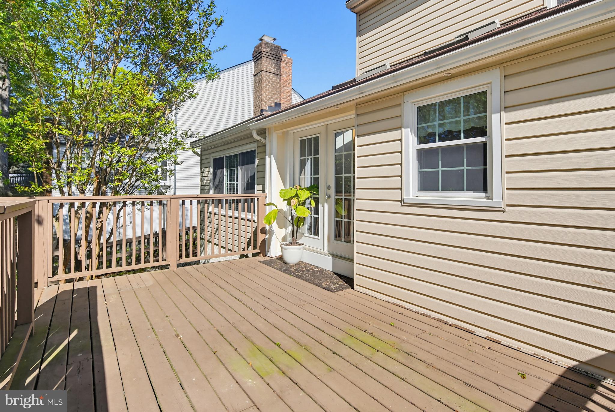 3067 Schubert Drive Silver Spring, MD 20904 - Photo 34 of 41 a view of a house with wooden deck