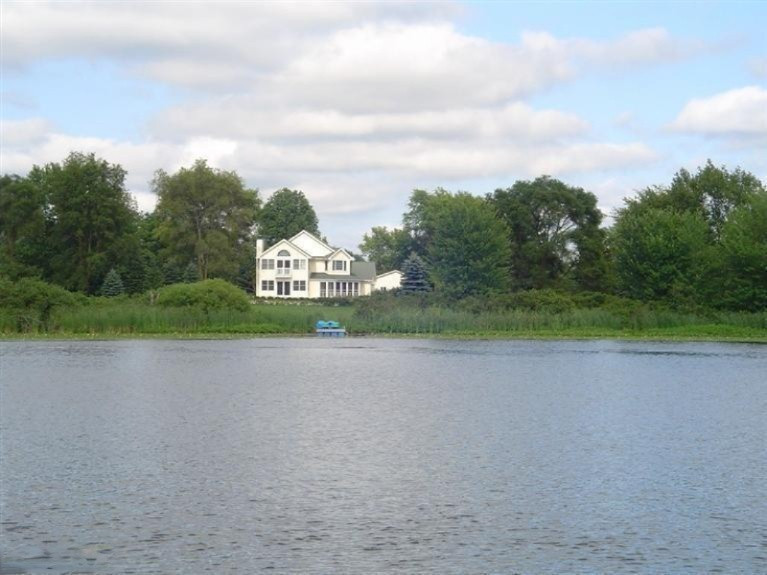 04632 Baker Road Gobles, MI 49055 - Photo 2 of 23 Estate view from out on the water
