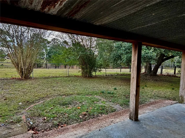 a view of outdoor space with a street