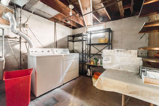 645 Normal Road DeKalb, IL 60115 - Photo 19 of 24 a utility room with dryer and washer