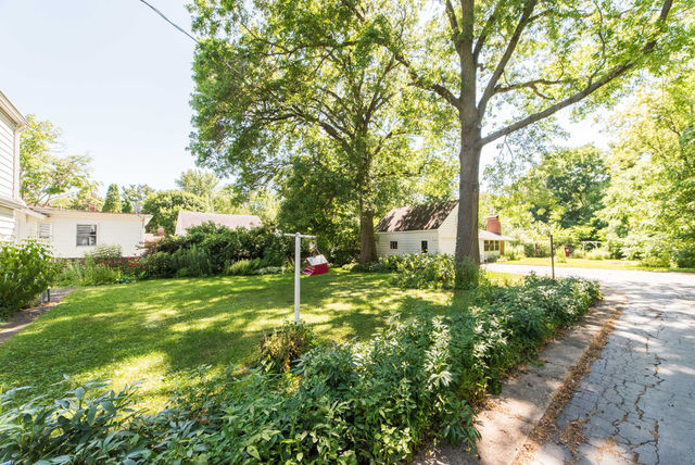 645 Normal Road DeKalb, IL 60115 - Photo 20 of 24 a view of a tree in front of a white house