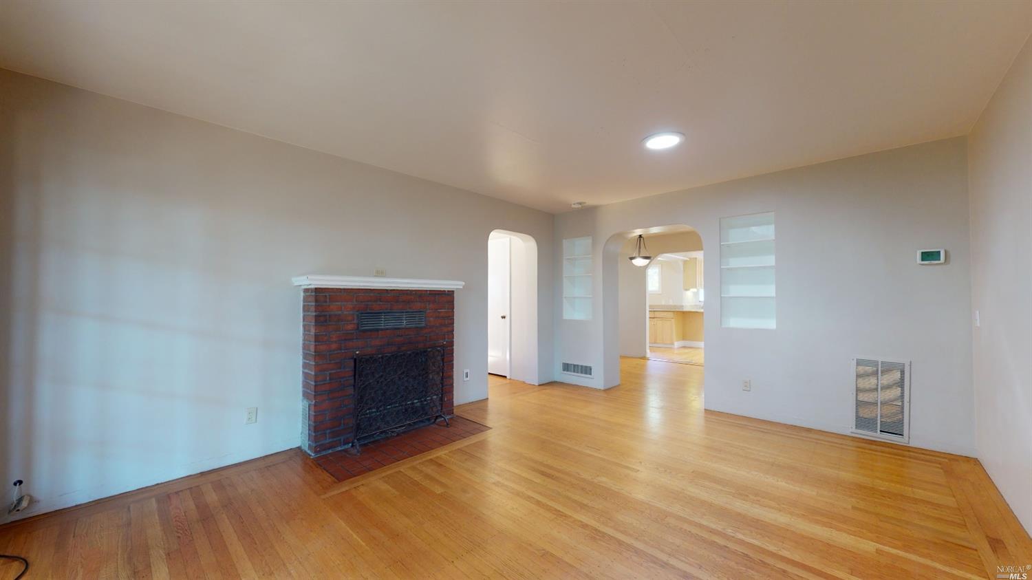 77 Homestead Boulevard Mill Valley, CA 94941 - Photo 27 of 56 a view of a livingroom with a fireplace