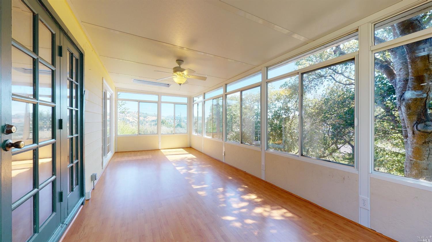 77 Homestead Boulevard Mill Valley, CA 94941 - Photo 28 of 56 a view of hallway with wooden floor and windows