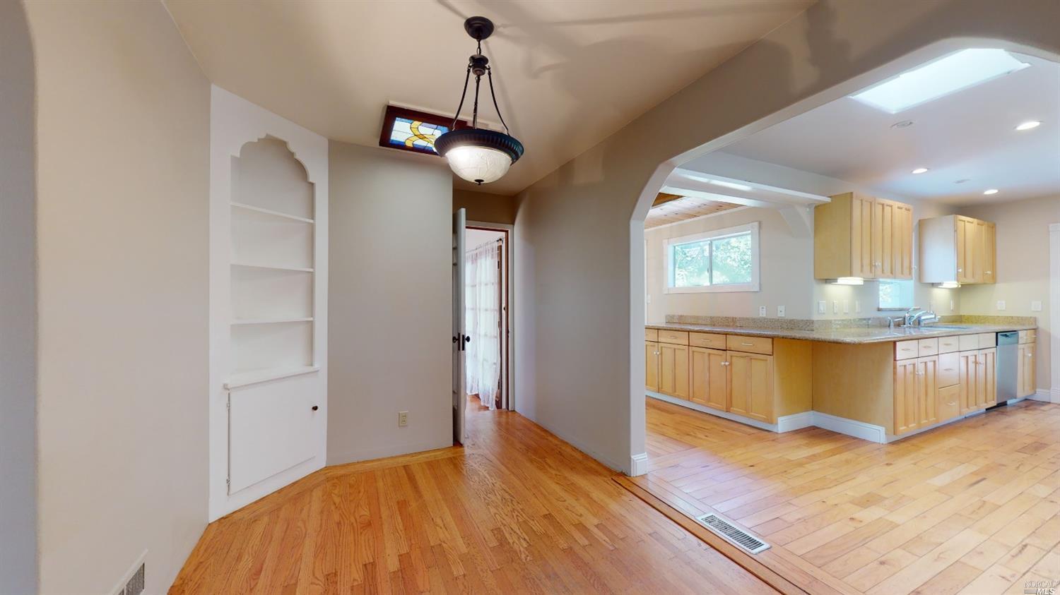 77 Homestead Boulevard Mill Valley, CA 94941 - Photo 9 of 56 a view of a kitchen and a window
