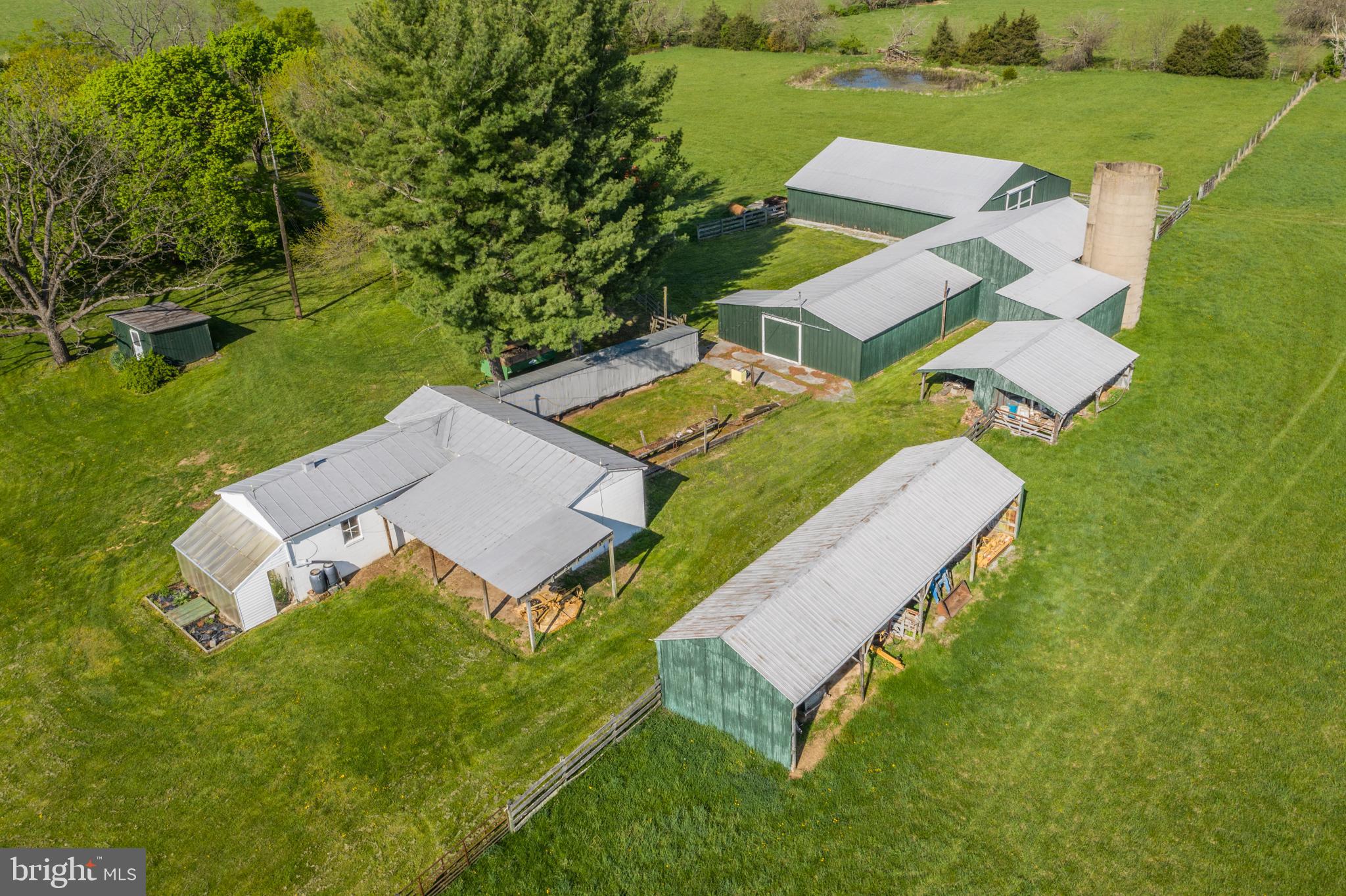 1776 Old Winchester Road Boyce, VA 22620 - Photo 6 of 11 Entire Barn complex - Viewed West