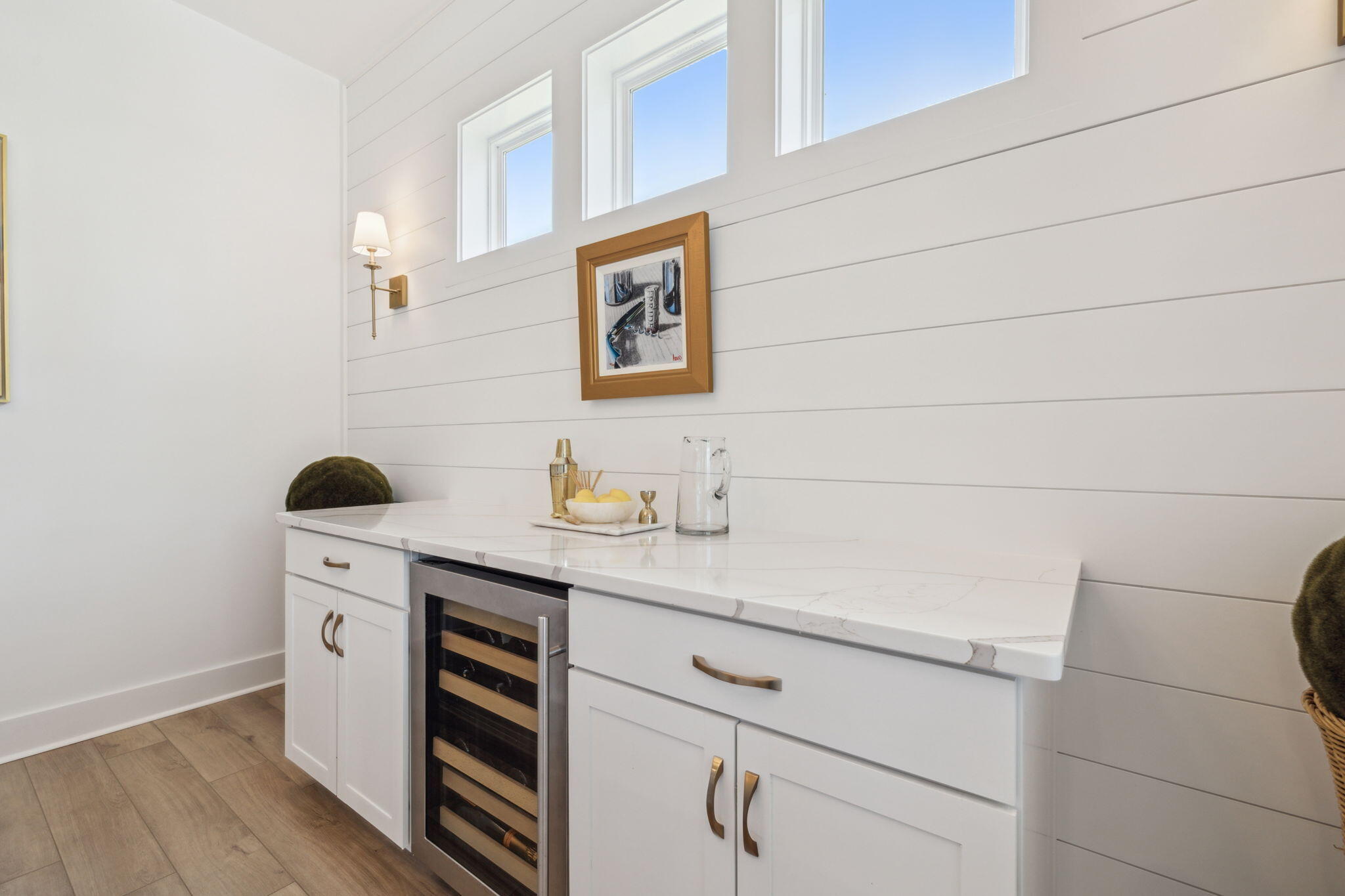 282 West Lafayette Rd Inlet Beach Inlet Beach, FL 32461 - Photo 16 of 40 a view of vanity with washer and dryer