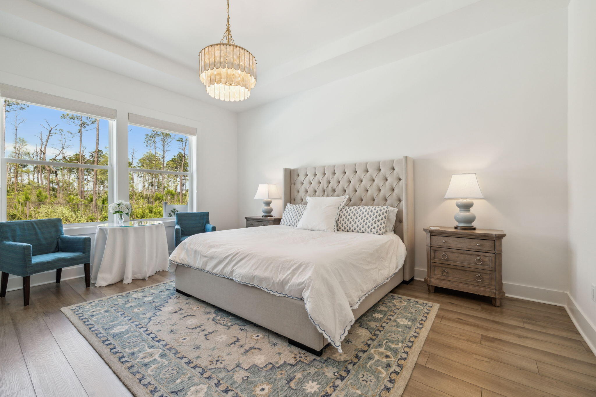 282 West Lafayette Rd Inlet Beach Inlet Beach, FL 32461 - Photo 17 of 40 a bedroom with a bed and a table