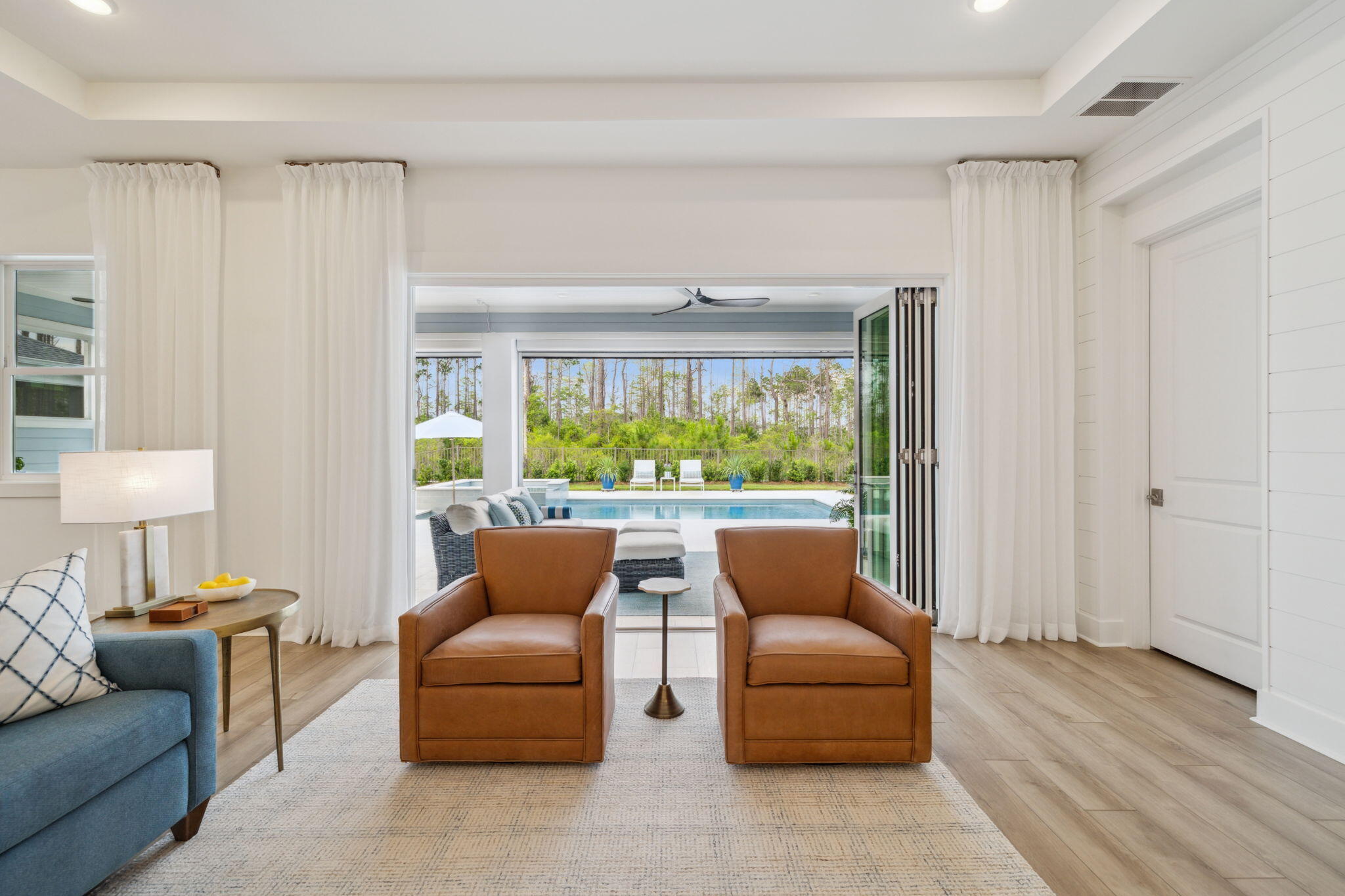 282 West Lafayette Rd Inlet Beach Inlet Beach, FL 32461 - Photo 2 of 40 a living room with furniture and a large window
