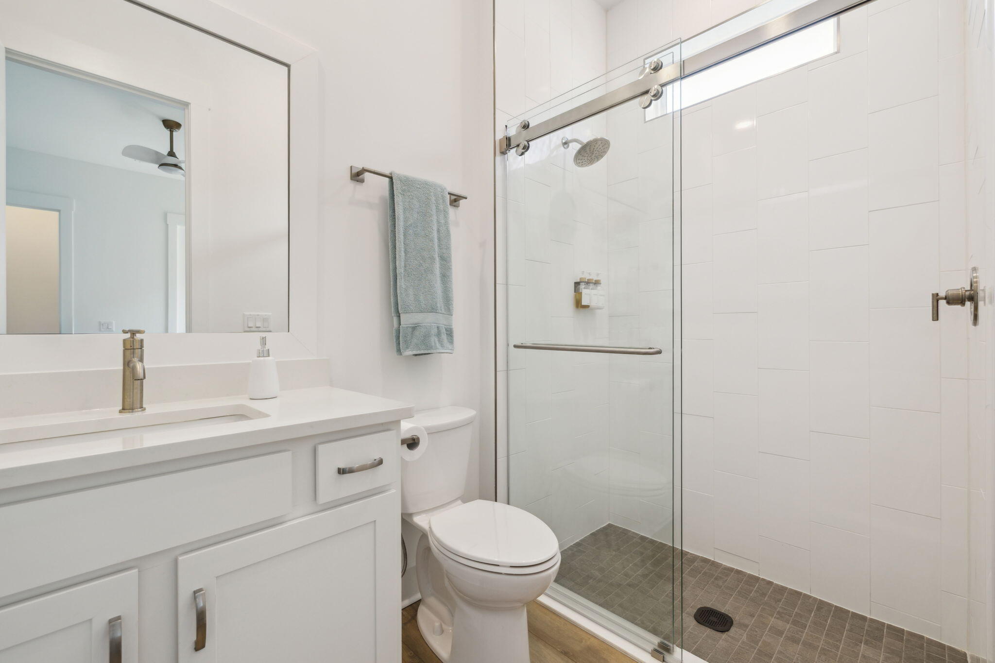 282 West Lafayette Rd Inlet Beach Inlet Beach, FL 32461 - Photo 26 of 40 a bathroom with a sink toilet and shower