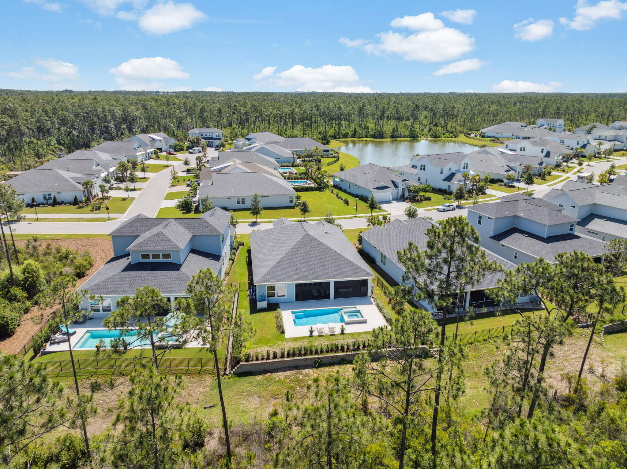 282 West Lafayette Rd Inlet Beach Inlet Beach, FL 32461 - Photo 38 of 40 a view of houses with yard