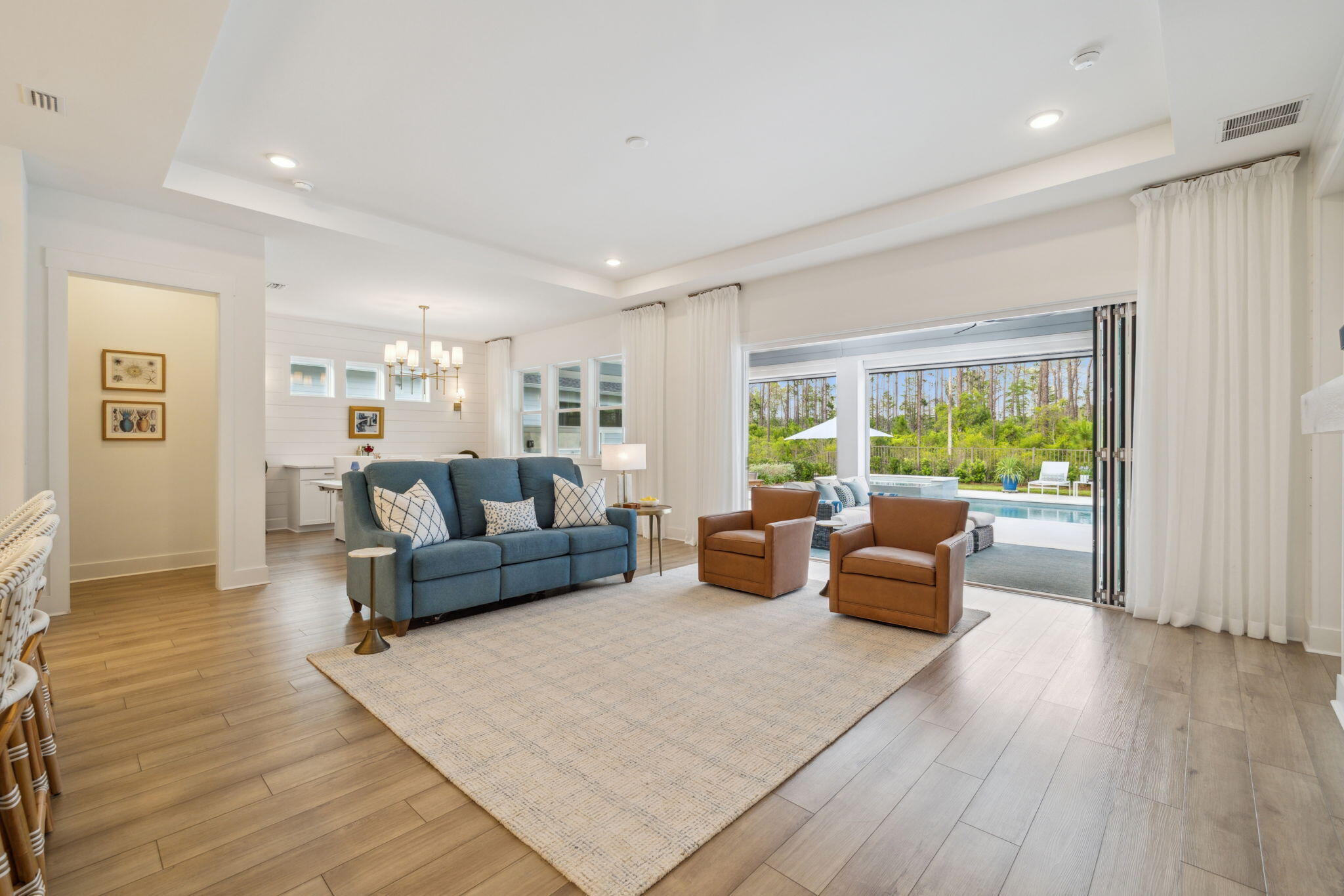282 West Lafayette Rd Inlet Beach Inlet Beach, FL 32461 - Photo 10 of 40 a living room with furniture and a large window