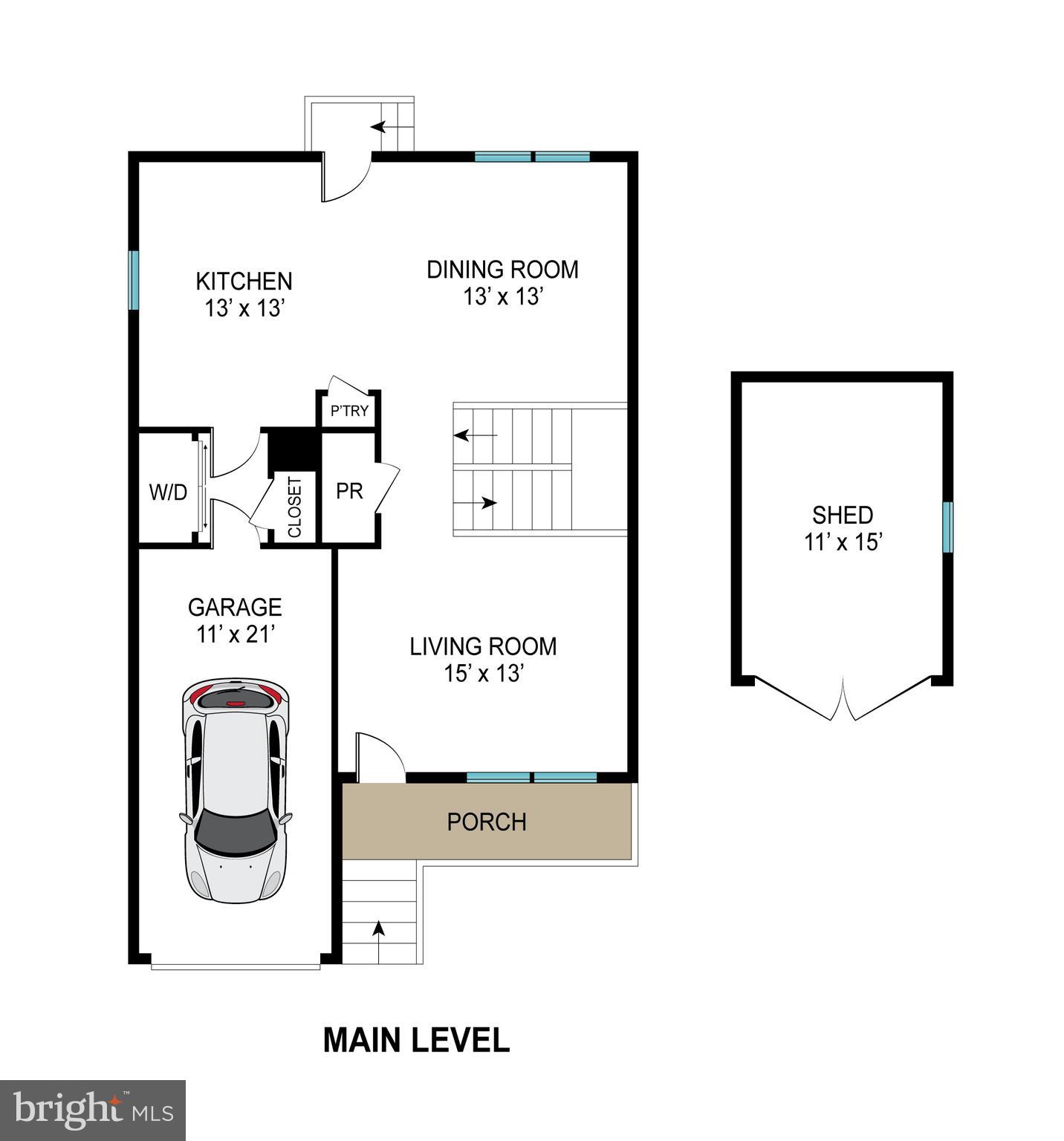 1318 Bay Ridge Avenue Annapolis, MD 21403 - Photo 39 of 41 Main Level Floor Plan