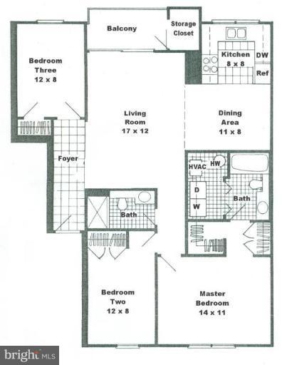 126 Fort Evans Road Southeast, Unit D Leesburg, VA 20175 - Photo 10 of 10 Floor Plan #1