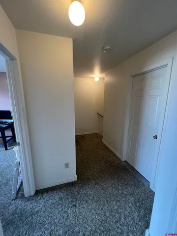 a view of a room with closet