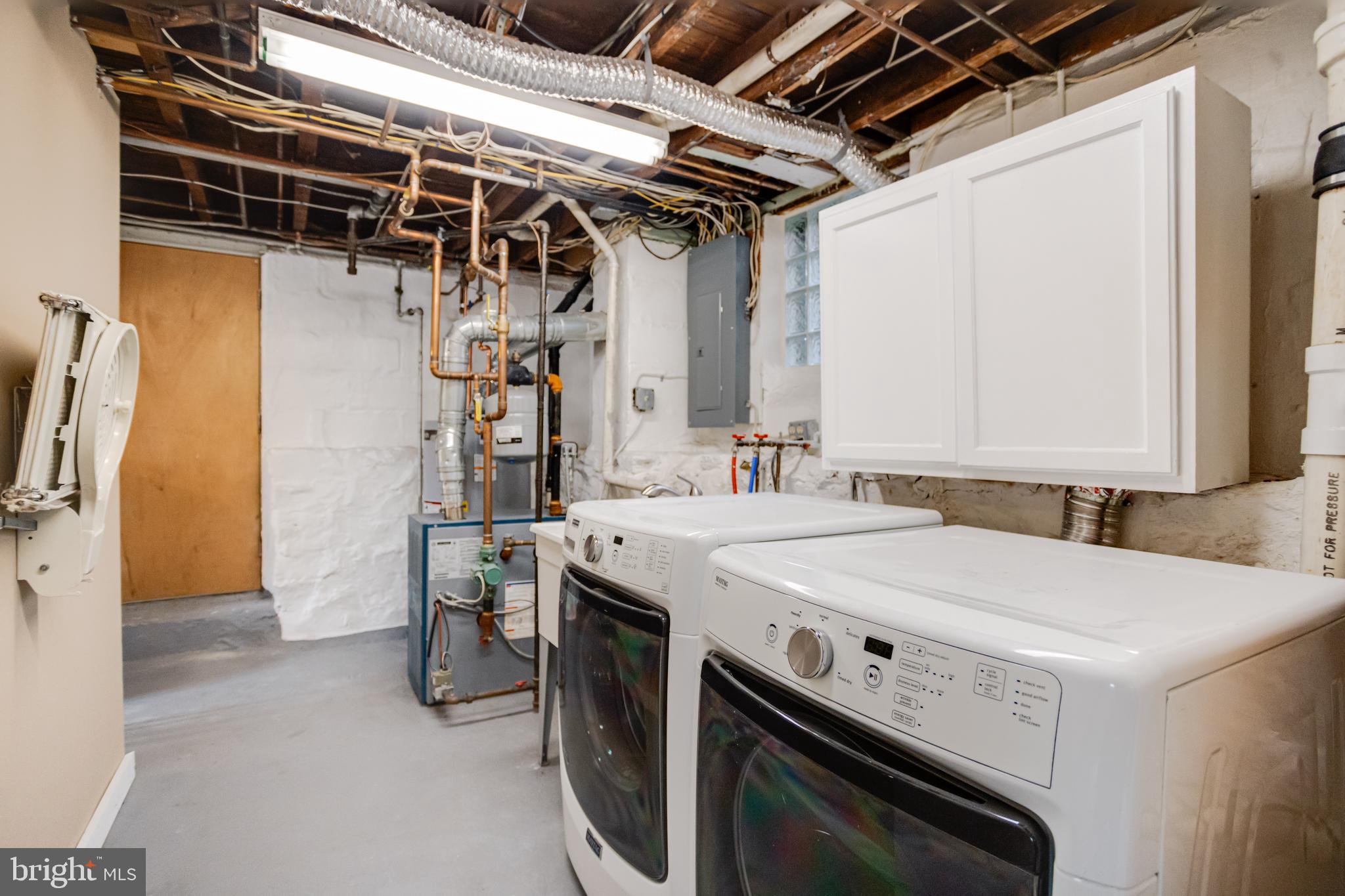 5304 Brabant Road Baltimore, MD 21229 - Photo 45 of 51 Lower Level Utility and Laundry Area