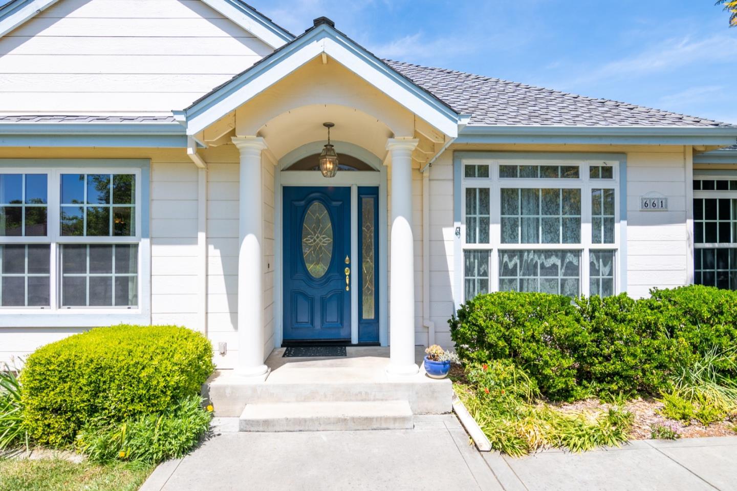 661 Cambrian Drive Campbell, CA 95008 - Photo 3 of 31 a front view of a house with a garden
