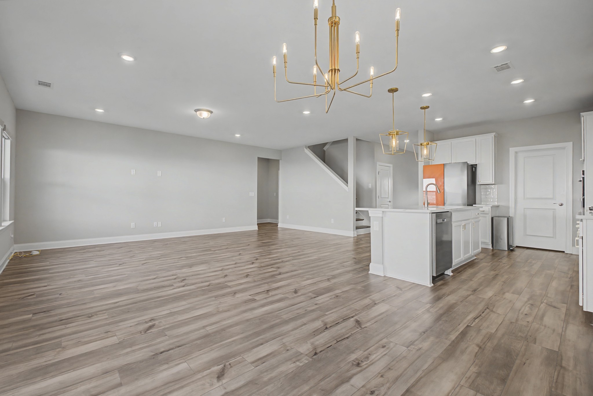 1205 Bridgett Way Mount Juliet, TN 37122 - Photo 16 of 43 a view of kitchen and kitchen with wooden floor