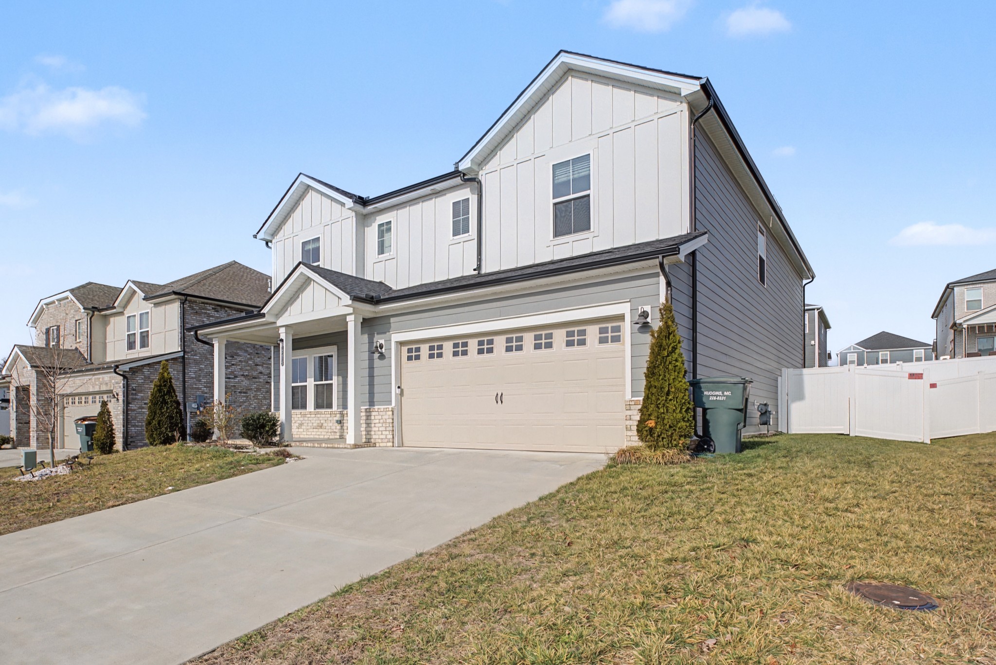 1205 Bridgett Way Mount Juliet, TN 37122 - Photo 3 of 43 a front view of a house with a yard and garage