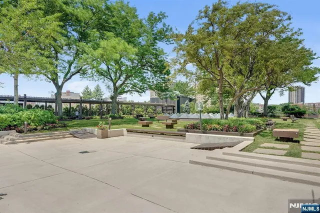 a view of yard with tree s