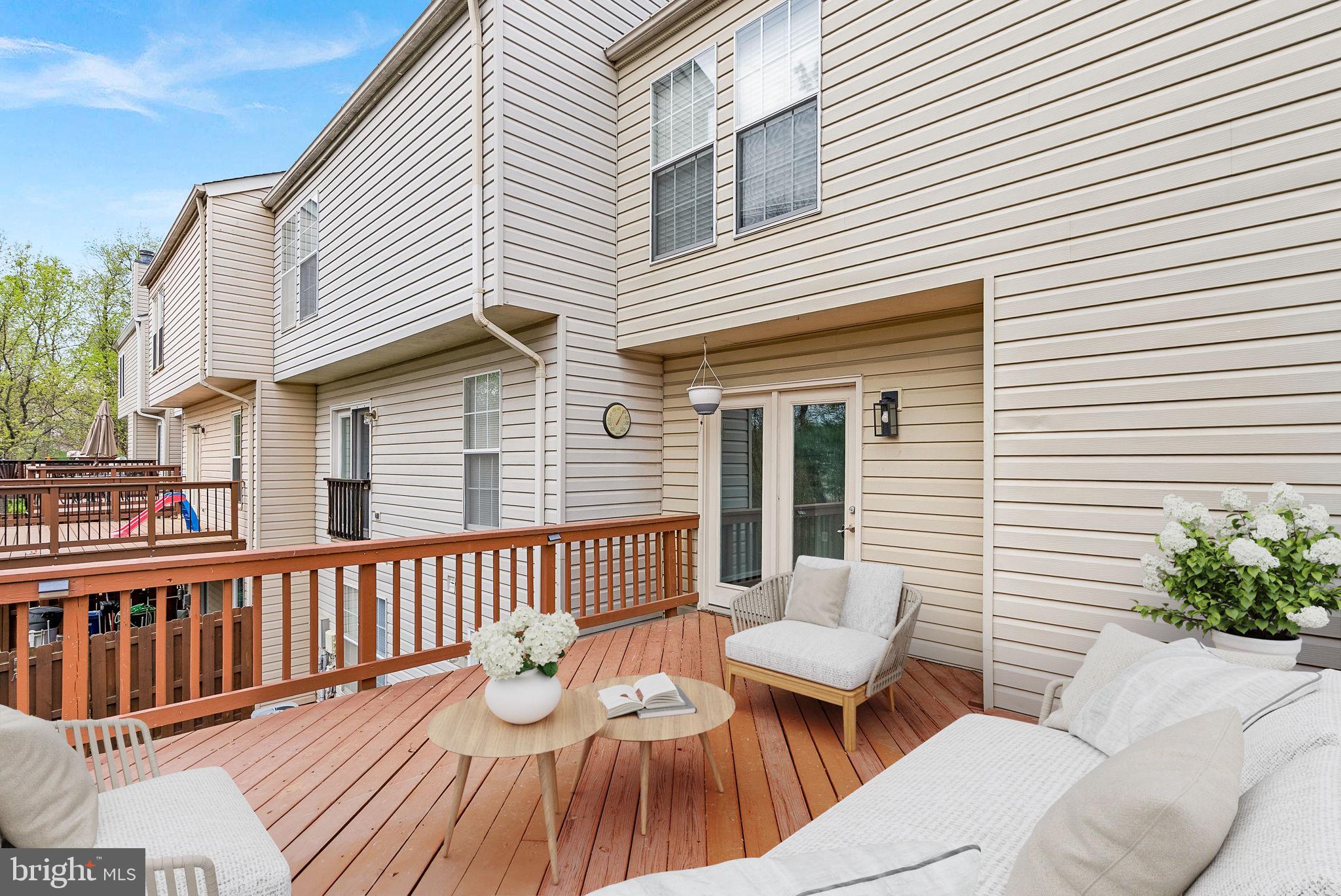 21074 Cornerpost Square Ashburn, VA 20147 - Photo 51 of 81 Deck - Virtually Staged