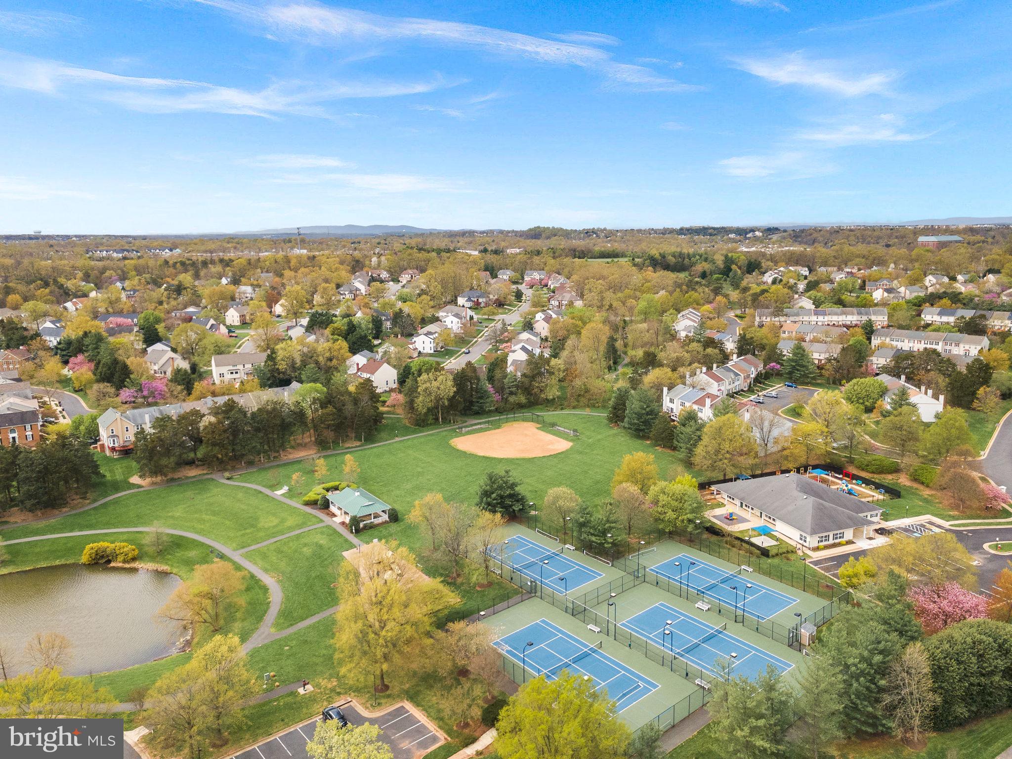 21074 Cornerpost Square Ashburn, VA 20147 - Photo 76 of 81 an aerial view of residential houses with outdoor space