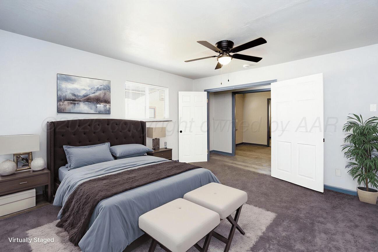 4224 South Polk Street Amarillo, TX 79110 - Photo 14 of 54 Color-12 - Bedroom - Standard - 2
