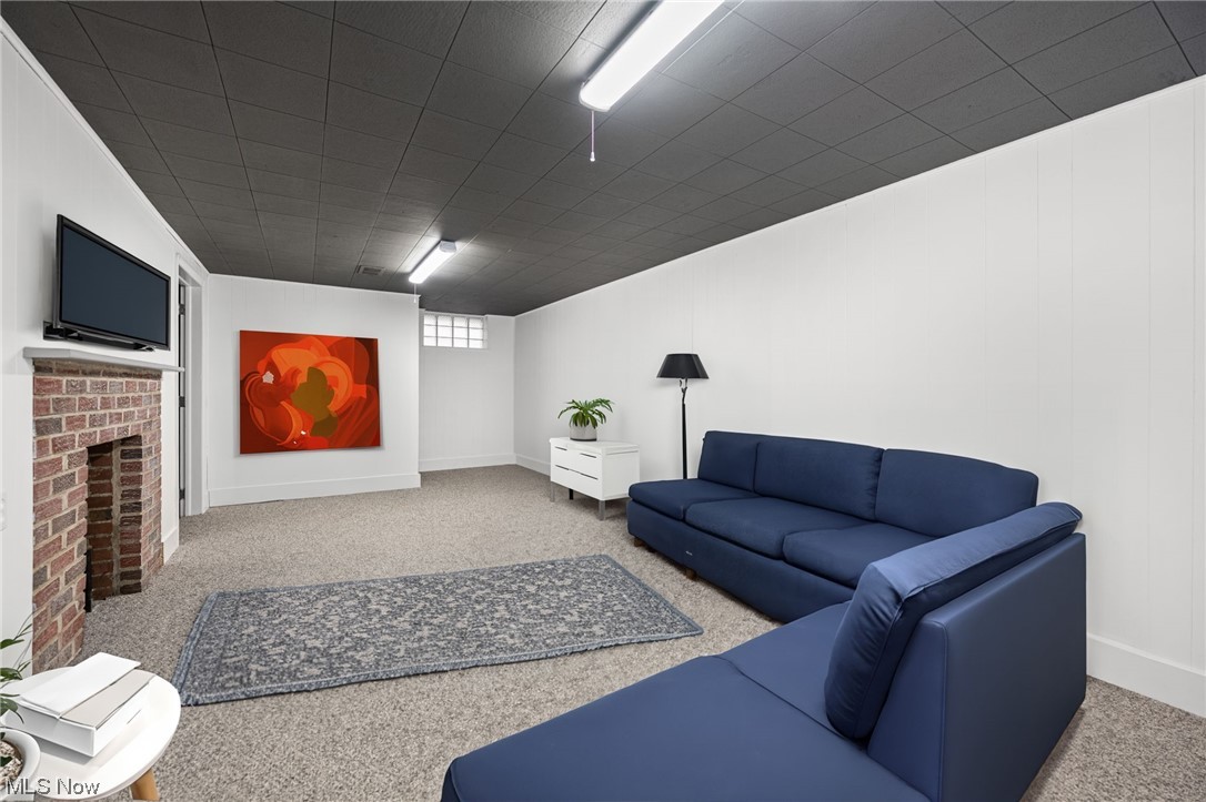 1367 Gordon Road Lyndhurst, OH 44124 - Photo 23 of 26 Virtually staged rec room