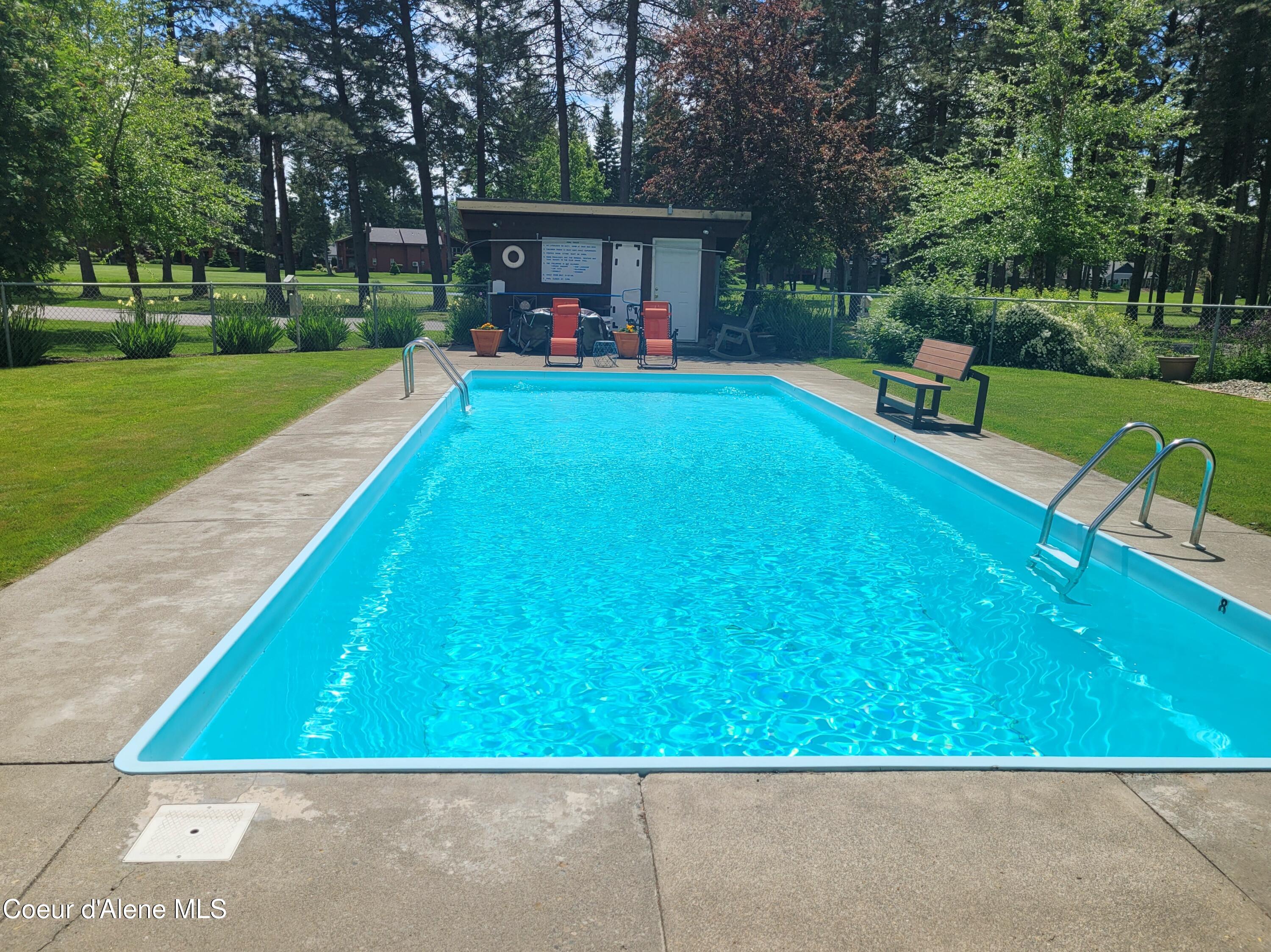 5305 West Fairway Lane, Unit 19 Rathdrum, ID 83858 - Photo 14 of 50 Private Pool to Evergreen Condo units