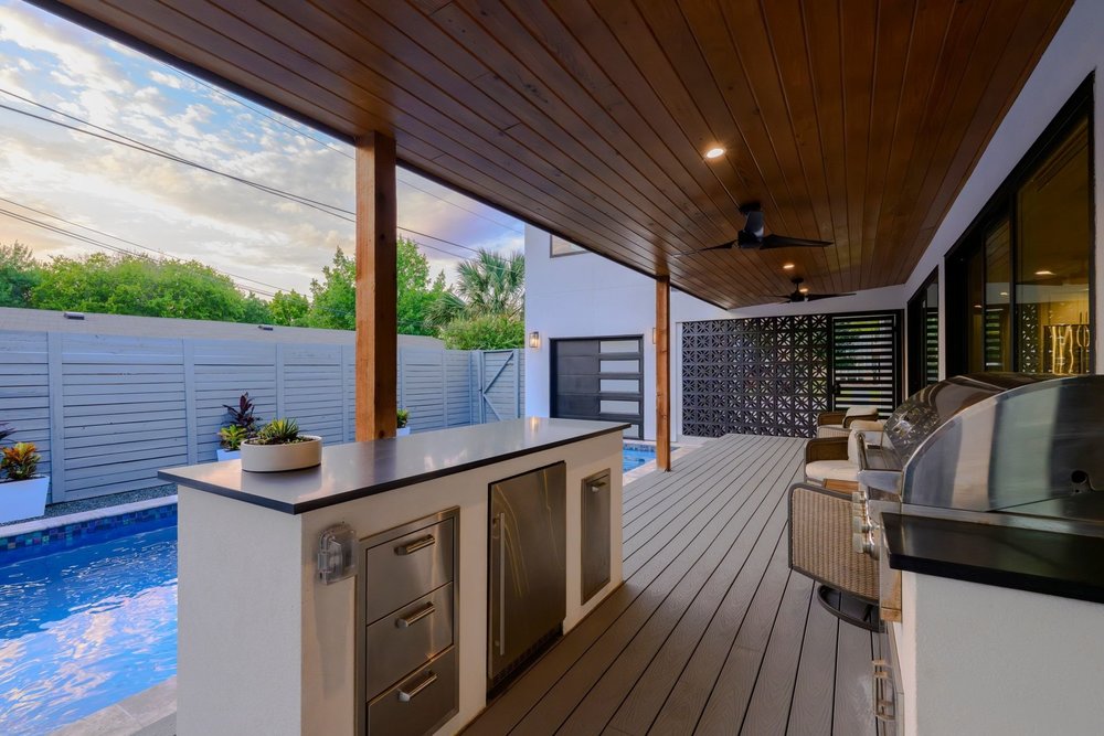 1003 Taffy Court Austin, TX 78704 - Photo 8 of 40 a view of kitchen with table and chairs