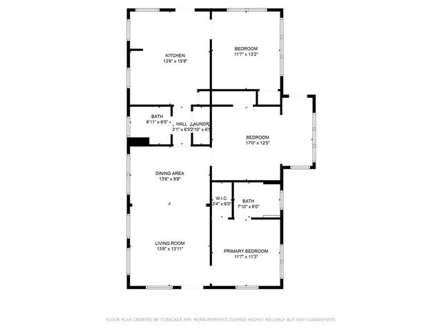 a picture of a floor plan