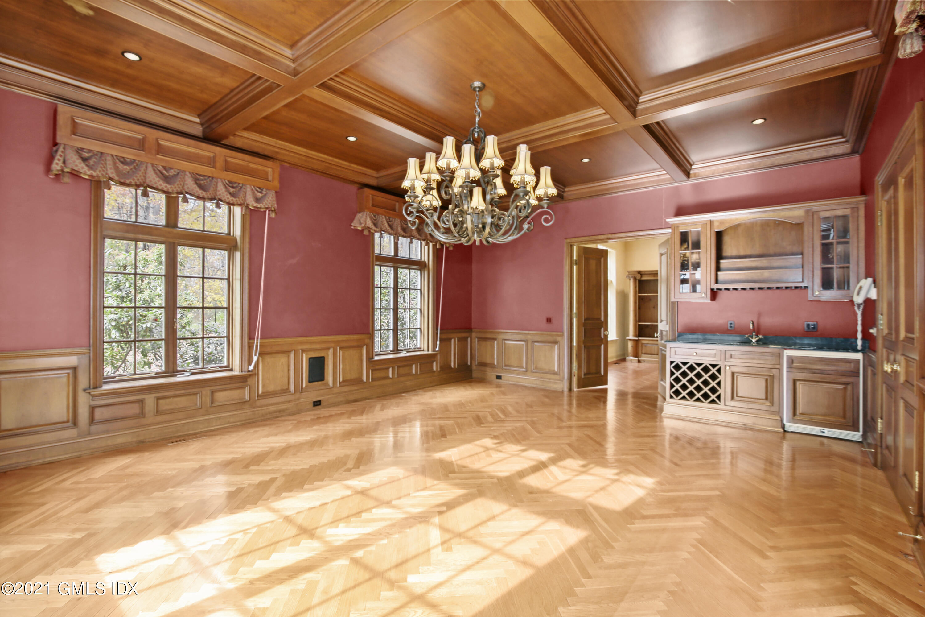 18 Lower Cross Road Greenwich, CT 06831 - Photo 10 of 40 a view of an entryway with a of a chandelier