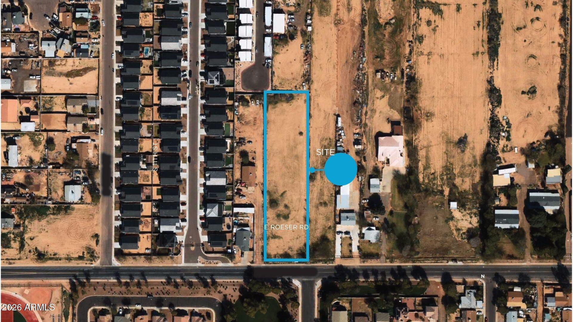 1120 East Roeser Road Phoenix, AZ 85040 - Photo 1 of 1 Aerial View