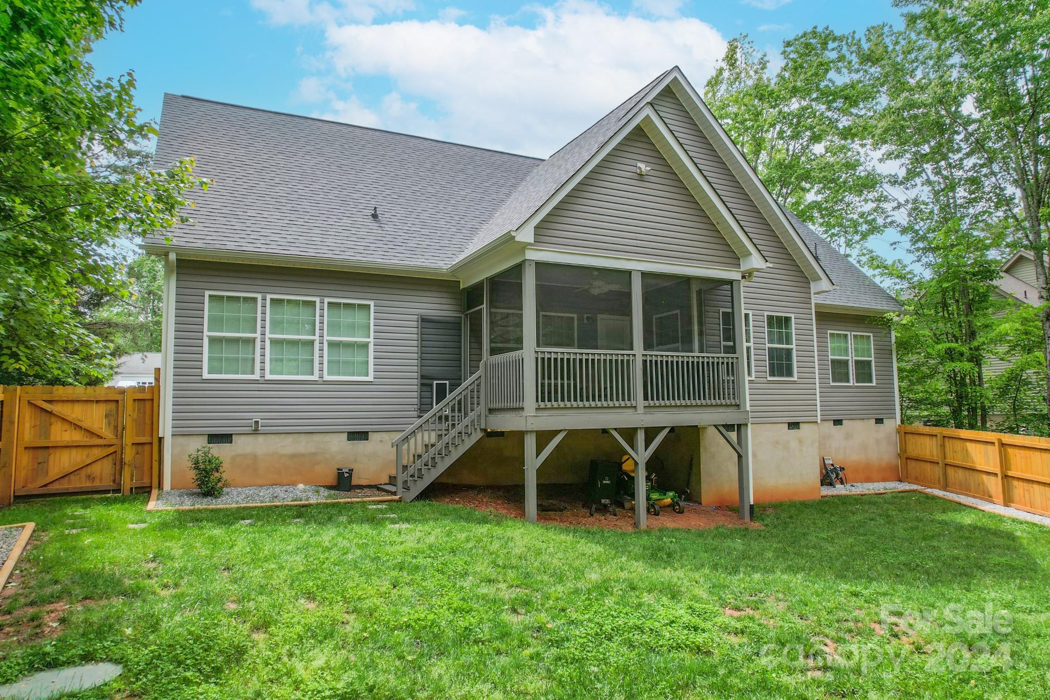 2460 Fay Jones Road Denver, NC 28037 - Photo 32 of 32 a view of a house with backyard